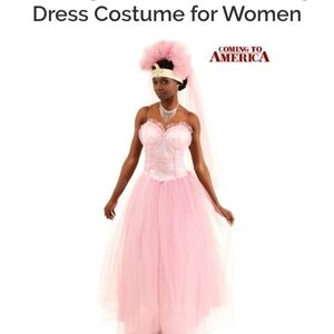 Pink Tulle Gown for Women